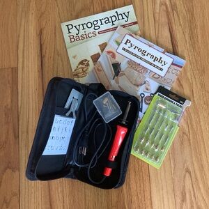 Pyrography Project Books & Tools.